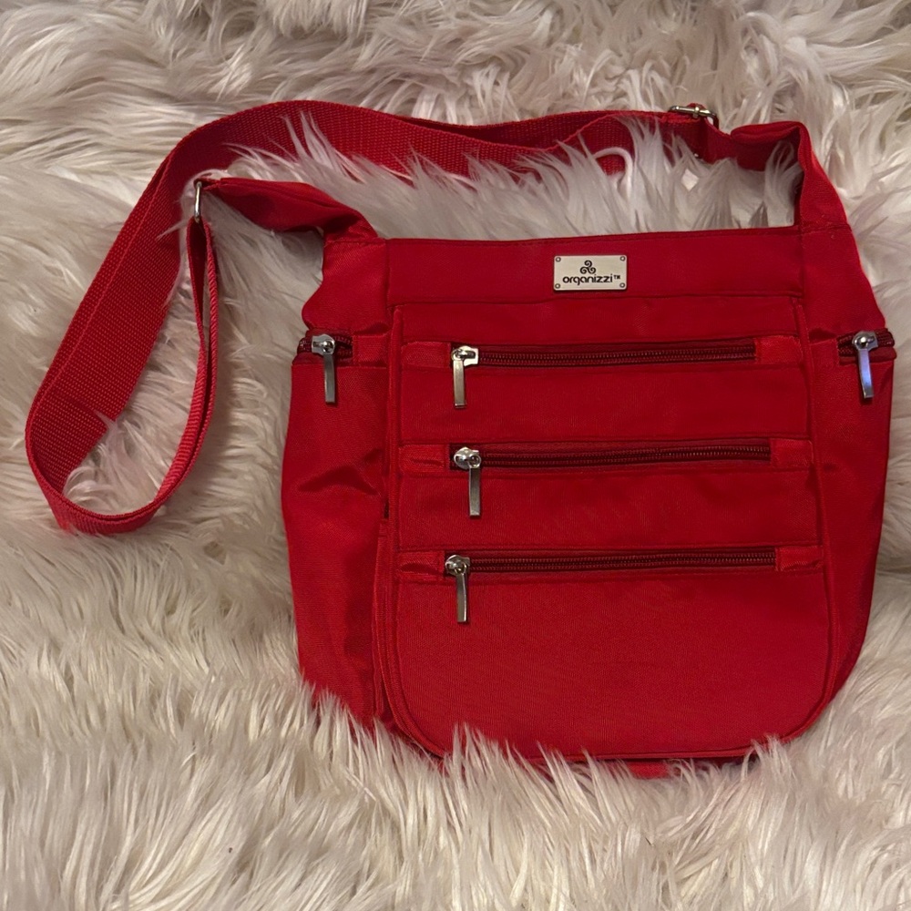 Organizzi Red Crossbody Bag